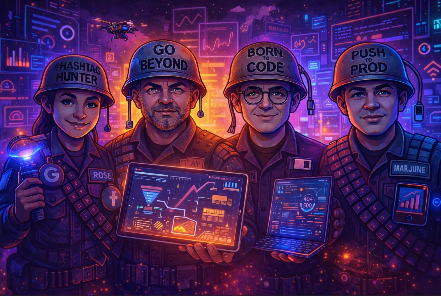 Jarhead Lab team credibility visual